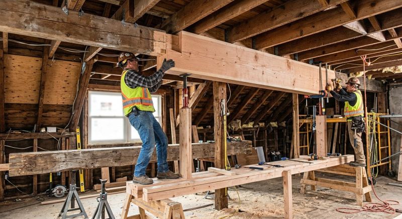 Barn Beam Replacement in Conroe, TX