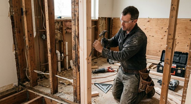 Damaged Framing Replacement in Kansas City, KS