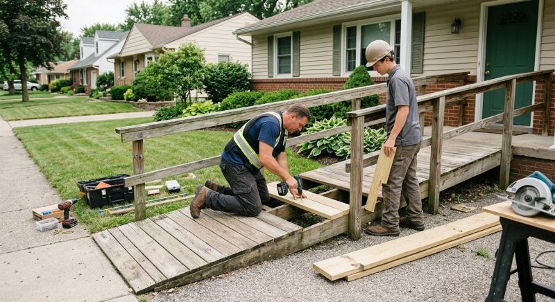 Home Ramp Installation in Wilmington, NC