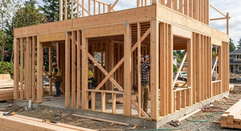 Timber Wall Installation in Kansas City, KS