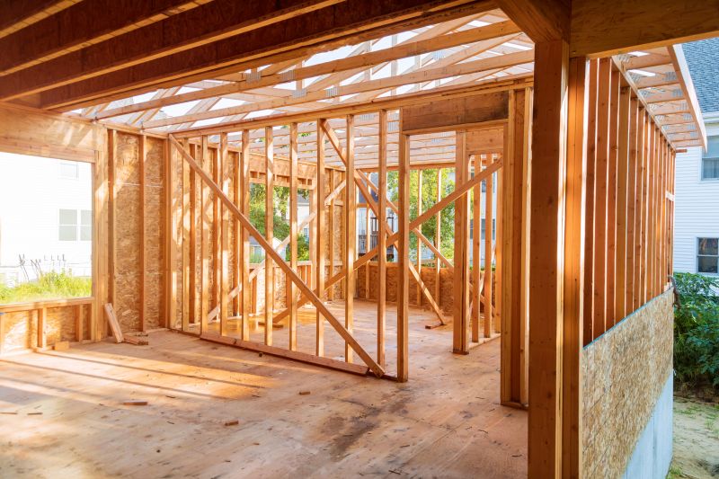 Building Addition Framing in Conroe, TX