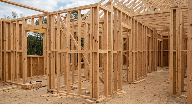 Building Framing in Conroe, TX