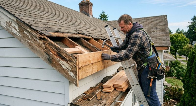 Eaves Repair in Kansas City, KS