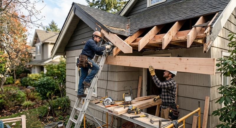 Eaves Repair in Kansas City, KS