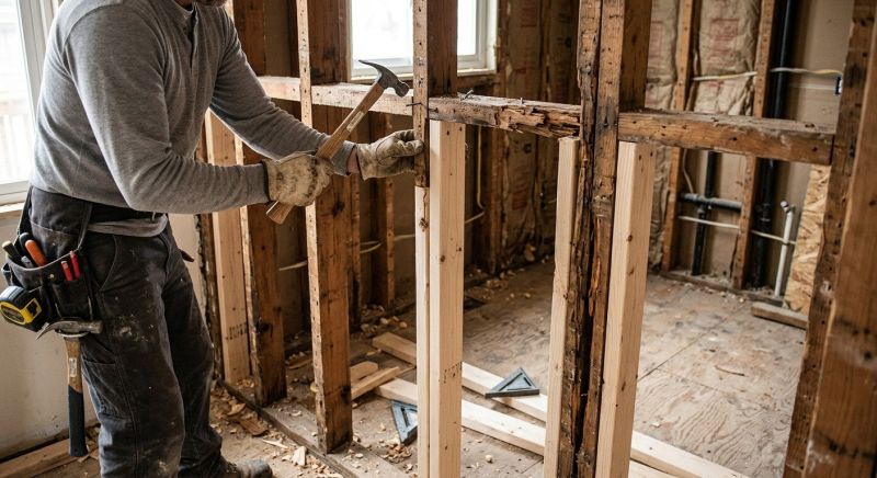Floor Framing Repair in Kansas City, KS