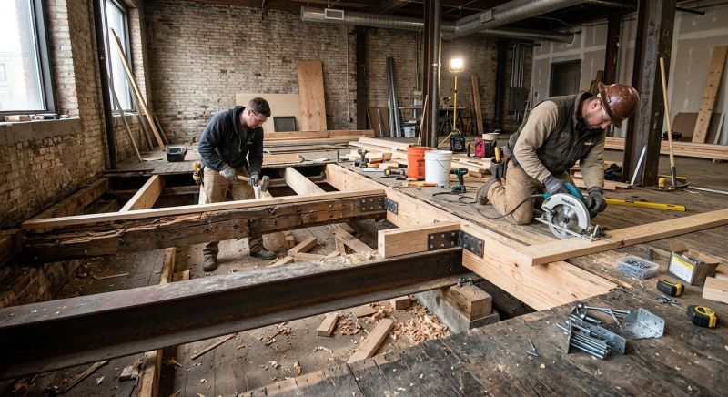 Floor Framing Replacement in Conroe, TX