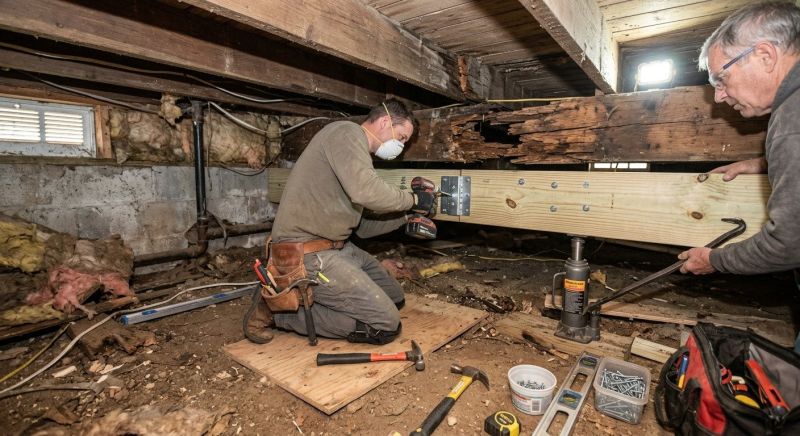 Floor Joist Replacement in Kansas City, KS