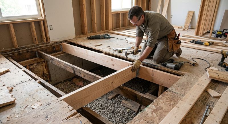 Floor Joist Replacement in Conroe, TX