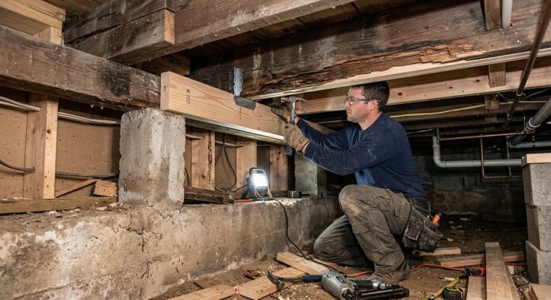 Floor Joists Replacement in Wilmington, NC