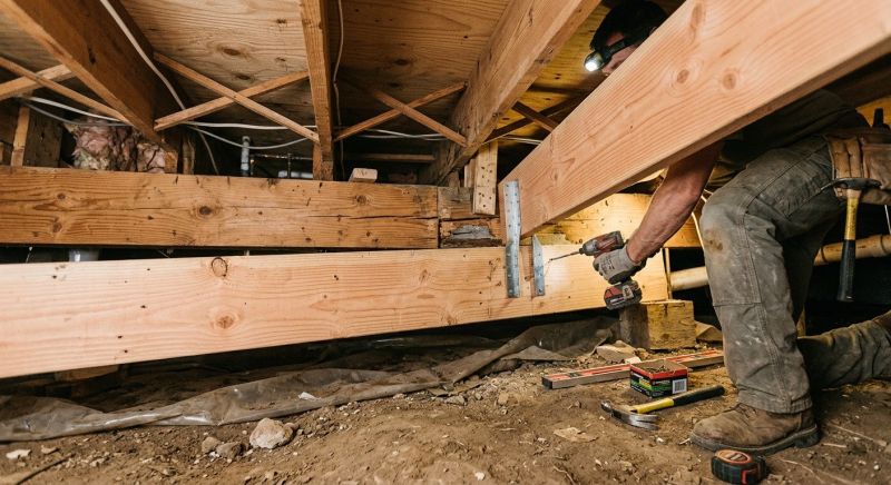 Floor Joists Replacement in Wilmington, NC