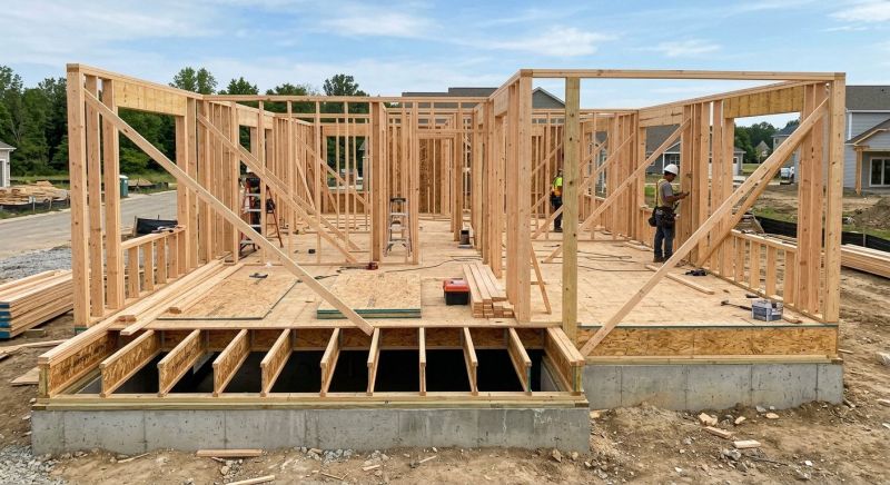 House Framing in Wilmington, NC