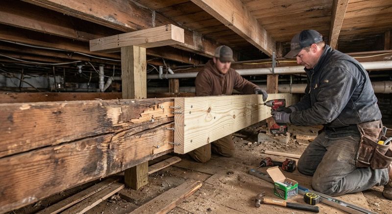 Joist Repair Service in Wilmington, NC