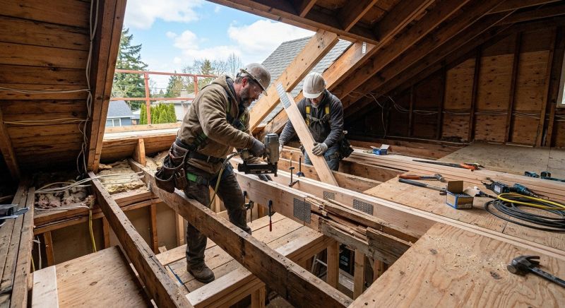 Roof Joist Repair in Wilmington, NC
