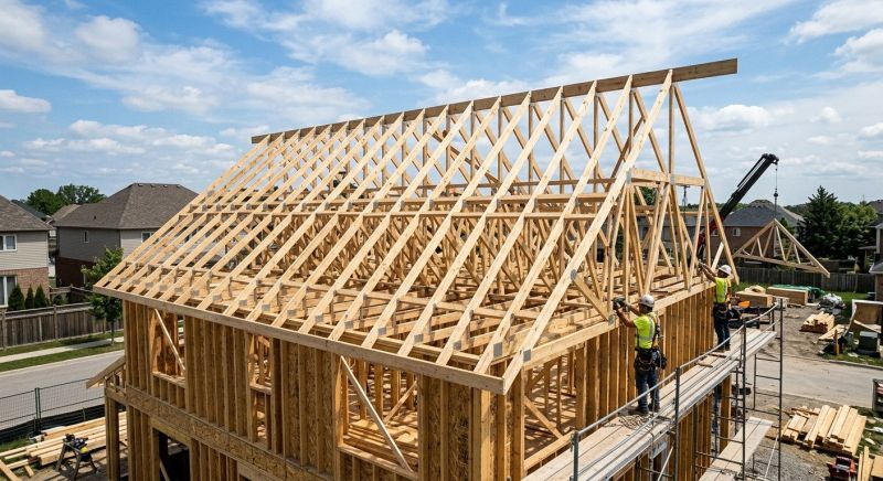 Structural Roof Framing in Conroe, TX