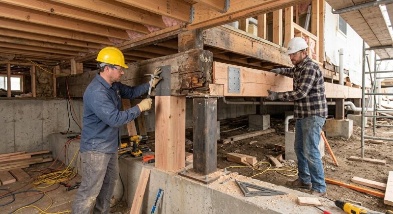 Support Beam Repair in Kansas City, KS