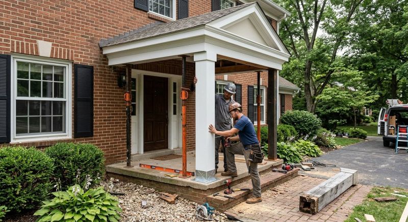 Support Column Replacement in Kansas City, KS