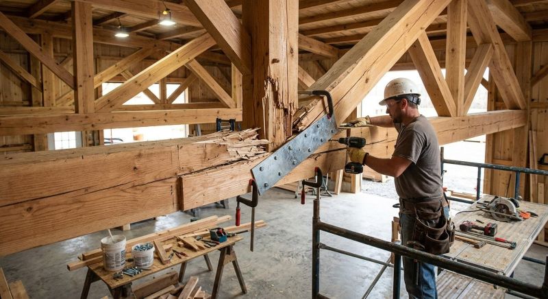 Truss Repair Service in Wilmington, NC